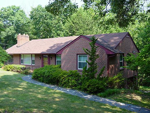 Roanoke Brick Ranch Home Virginia