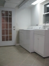 Laundry Room with New Ceramic Tile